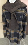 Detachable hood coat